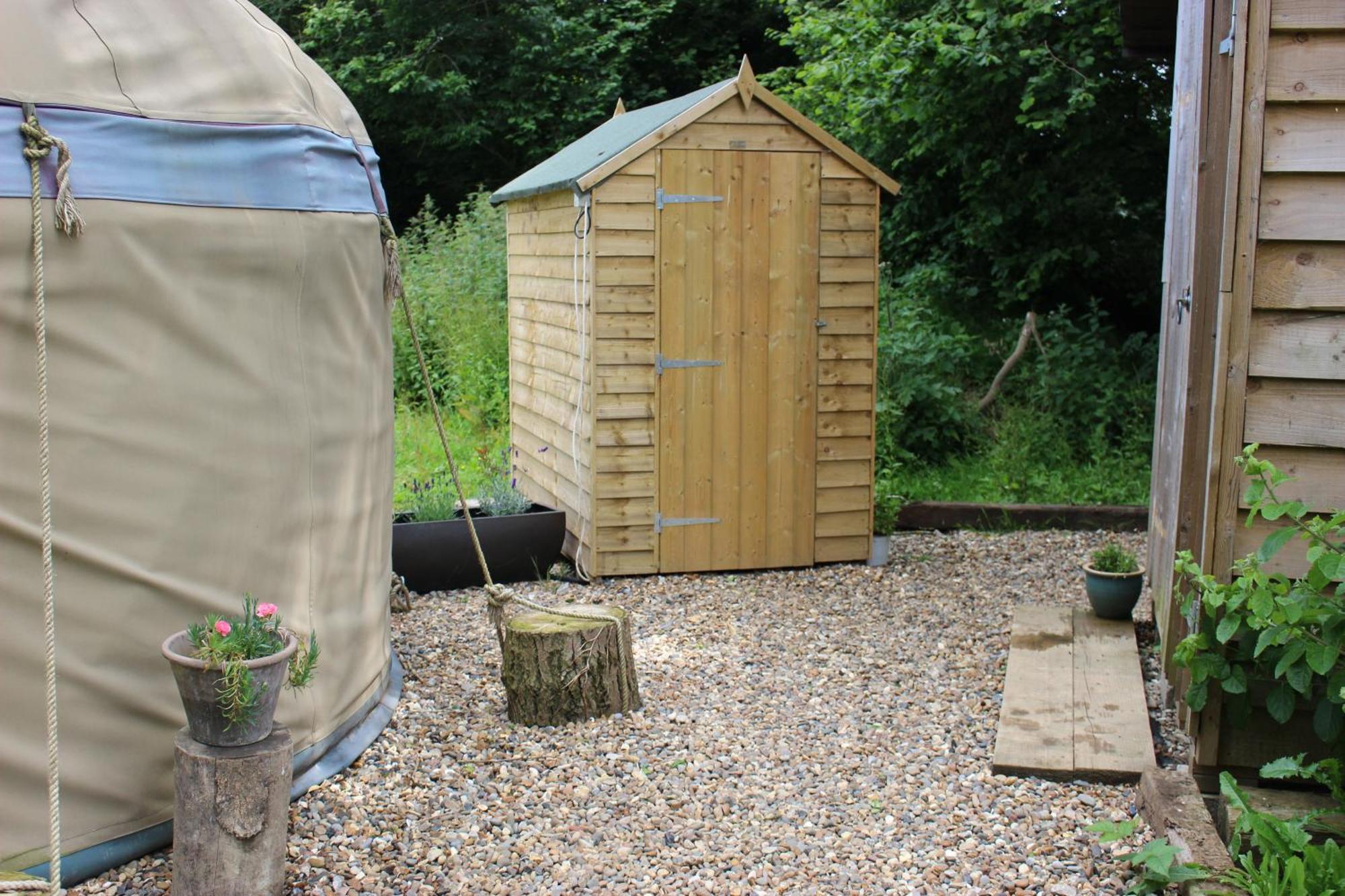 The Yurt At Worcesters Farm Canterbury Exterior foto